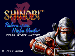 Shinobi III - Return of the Ninja Master (Europe) background