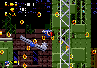 C2 Sonic 1 background