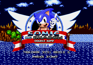 Sonic & Shadow Double Jump Remix background