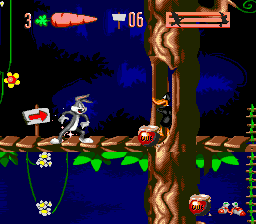 Bugs Bunny in Double Trouble (USA) background
