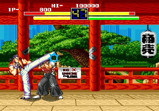 Art of Fighting (USA) background