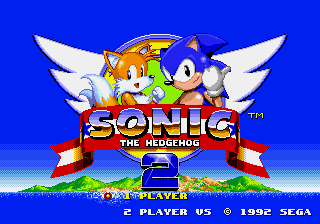 Sonic 2 - Rerouted background