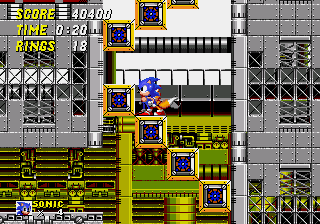 Sonic 2 Super Sonic God background