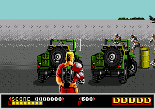 Dynamite Duke (World) (Alt) background