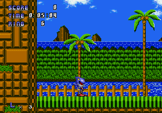 Sonic Chaos Quest Ultimate background